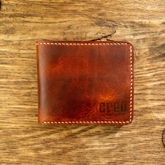 Classic Bifold Wallet - Waxy Brown