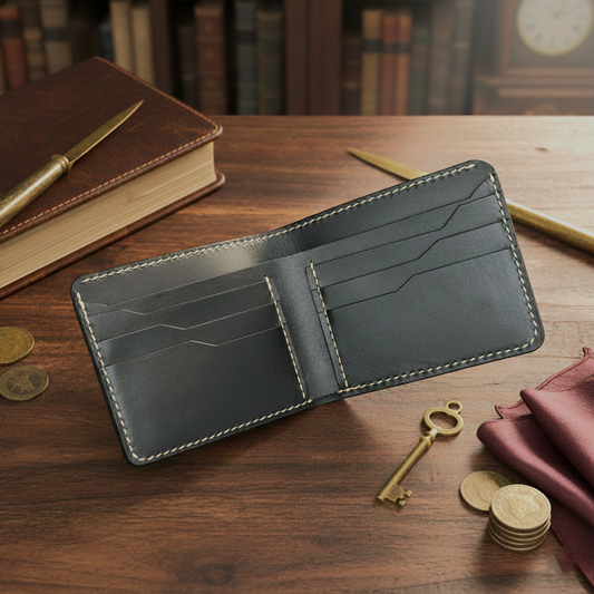Classic Bifold Wallet - Black