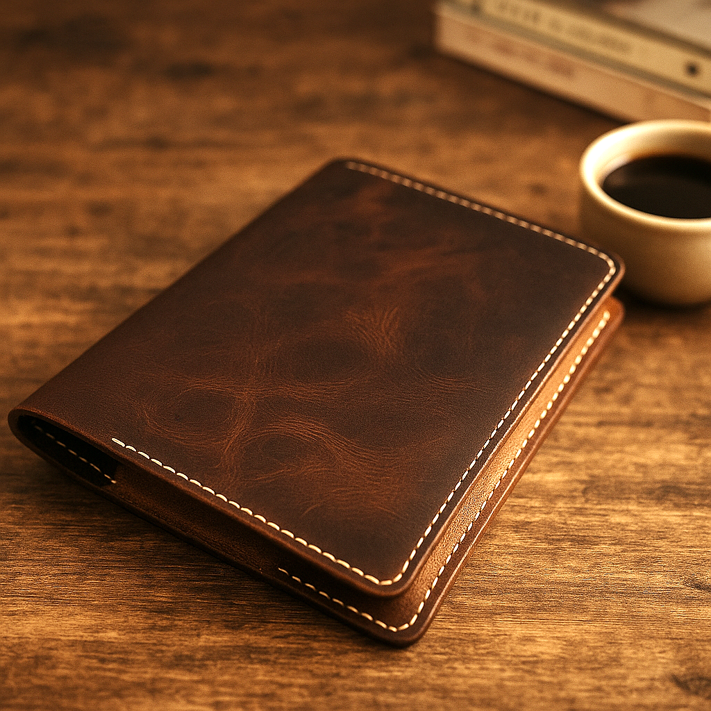 Handmade Leather Kindle Paperwhite Case With Hand Strap