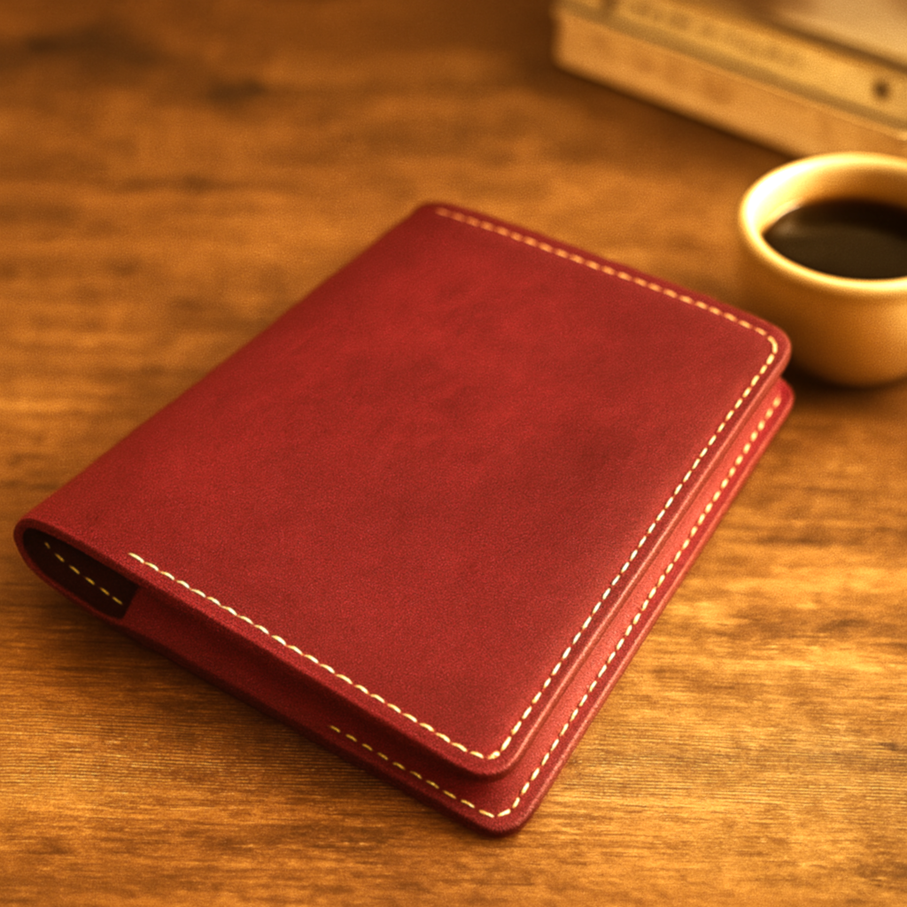 Handmade Leather Kindle Paperwhite Case With Hand Strap