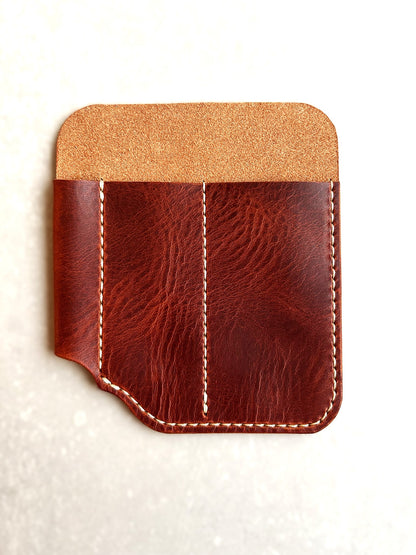 EDC Pocket Organizer- Handmade Crazy Horse Style Italian Leather