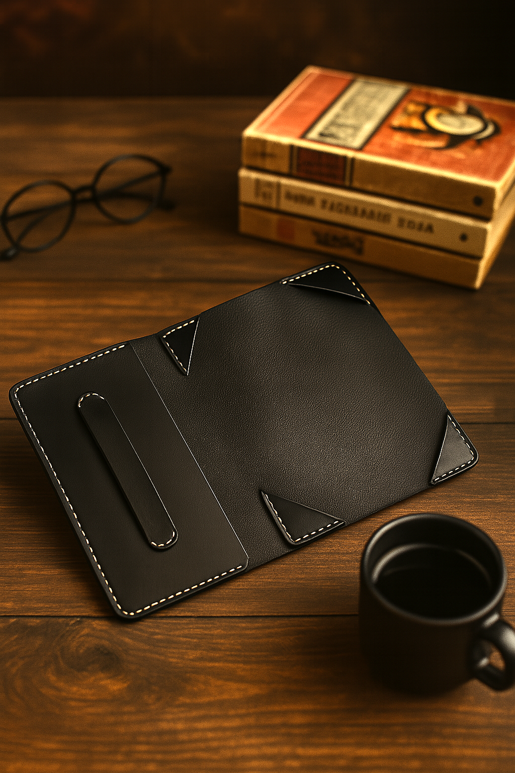 Handmade Leather Kindle Paperwhite Case With Hand Strap